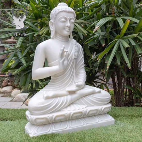 Outdoor Decor Carved Polished Black Granite Buddha Statues Large Stone Meditating Buddha Sculpture